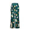 Bequeme Pyjamahose für Damen mit Oster-Print, kleinen Taschen, Kordelzug und weitem Bein