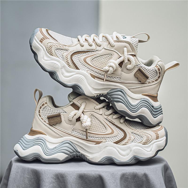 Fashion Platform Sneakers for Men Fashion New Casual Shoes Luxury Tennis Shoes for Men Breathable Sport Running Shoes Zapatillas Hombre