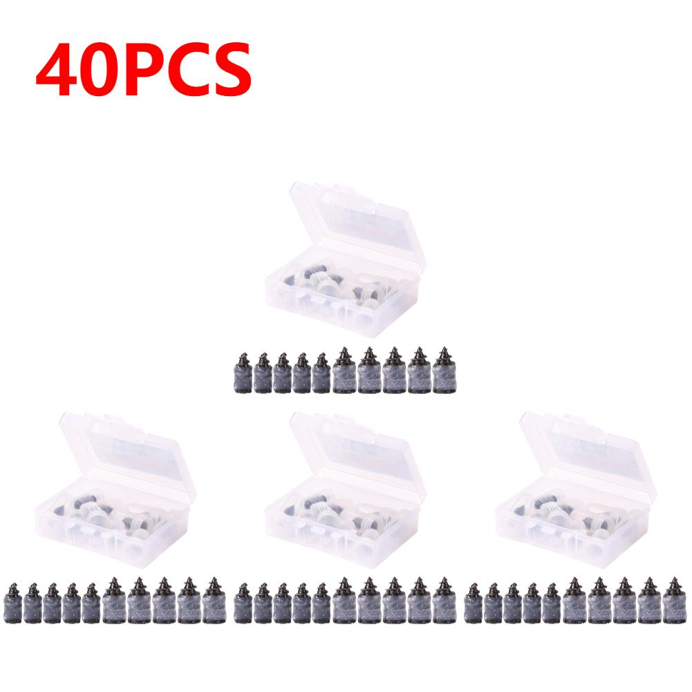 10-70Pcs Car Tyre Repair Rubber Nail Set Universal Car Motorcycle Tyre Repair Nails Truck Scooter Bike Tire Puncture Repair Too