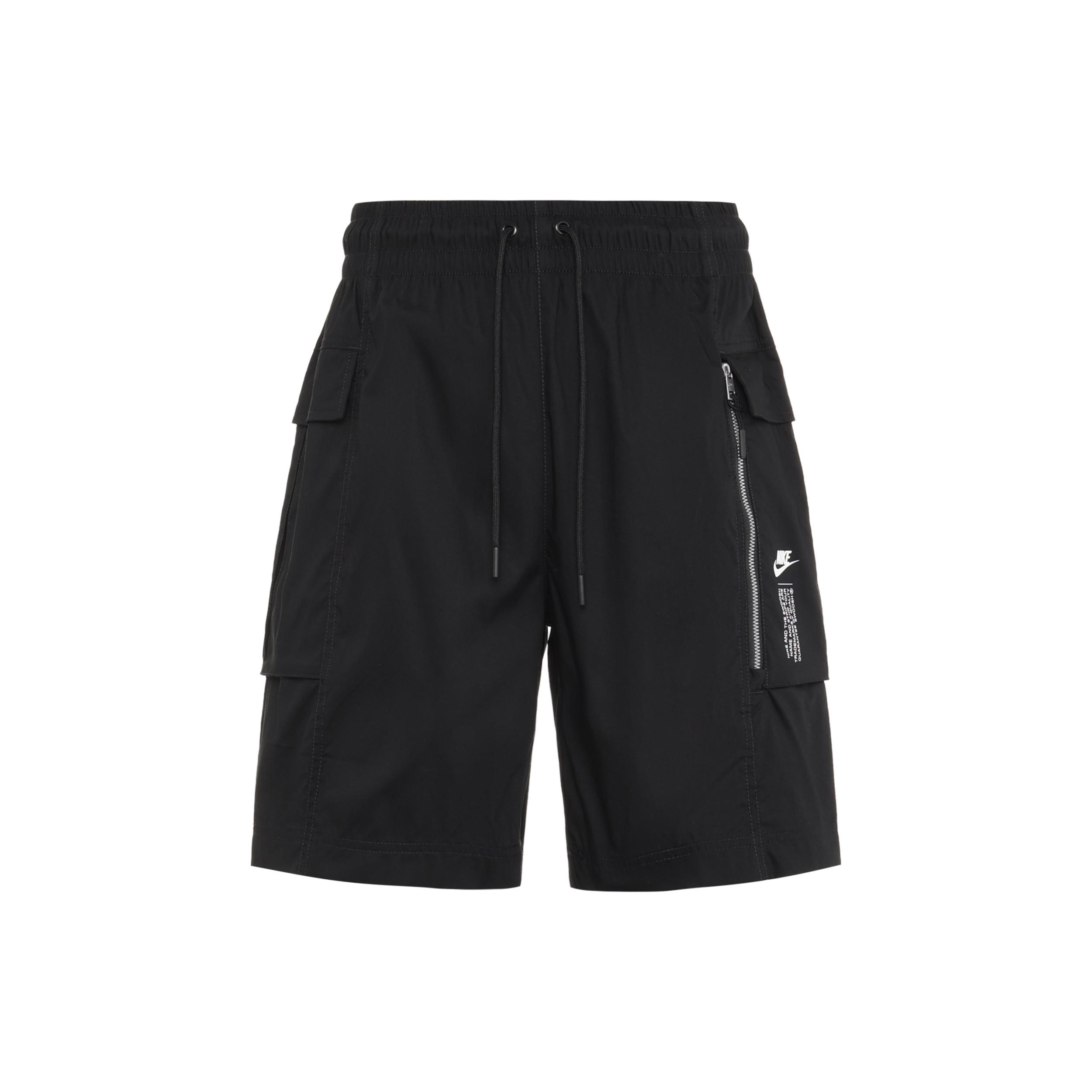 Nike SportSwear Woven Cargo Shorts Black Men s CZ8679-010 L