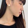 geegee rose formica earring - natural