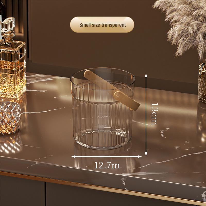 

Акриловое ведро для льда для KTV Прозрачное Хрустальное Ведро для Шампанского Держатель для Кубиков Льда