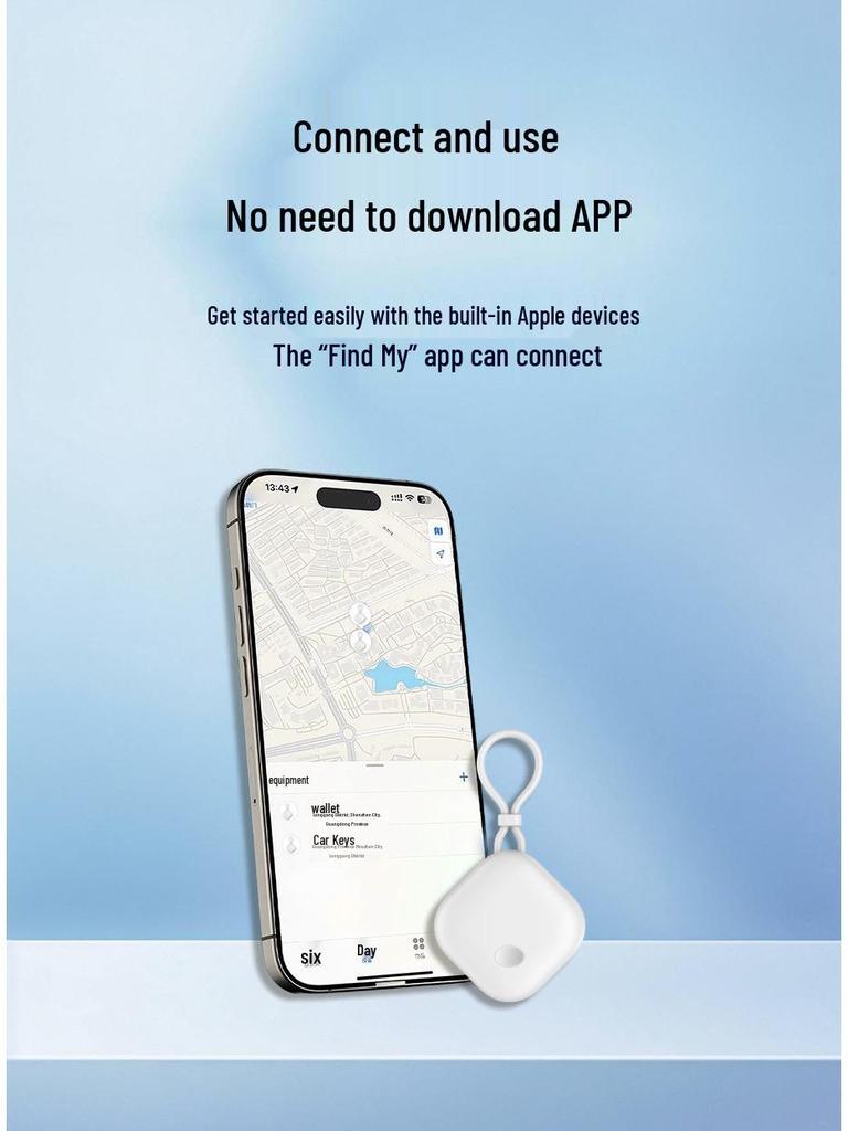 Bluetooth Anti-Lost GPS Tracker for Luggage and Personal Items - Real-Time Locator for All Ages