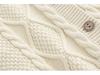 Wool Knitted Baby Onesie with Fleece Lining - Winter Crawling Suit for 100-Day or First Birthday