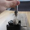 Bits Mini Hand Drill Aluminum Silver Vise Hand Push Jewelry Watch