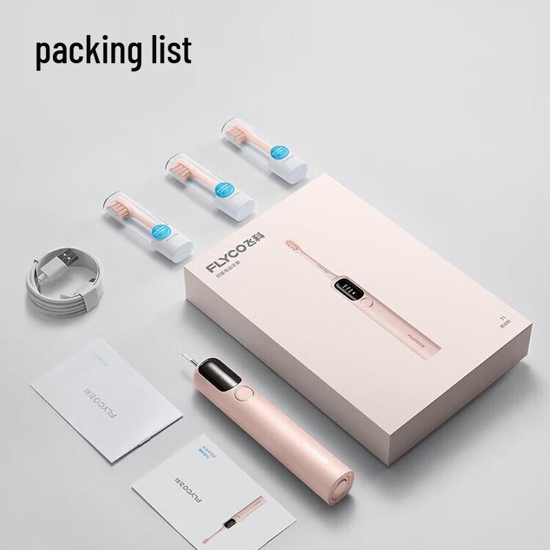 FLYCO T1 Smart Sweeping-Vibration Electric Toothbrush CN plug (adapter included)