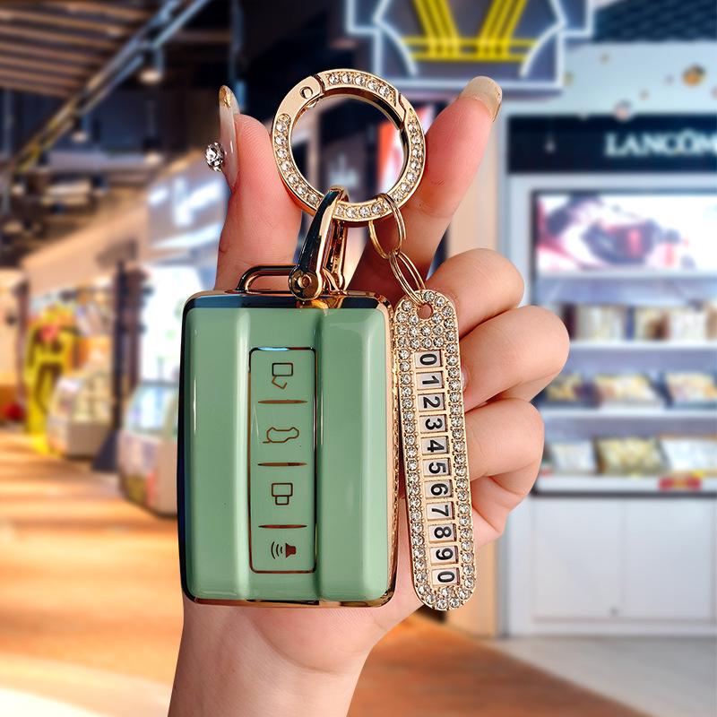 Premium Key Case for Tank 300/500 Cyber 22 Model with New TANK Logo - High-End Protective Shell & Buckle Bag