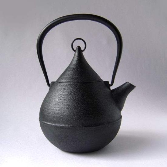 Nanbu Ichiudo Iron Ironware Kettle, Shizuku, 0.65L, W14xD12xH20(cm)