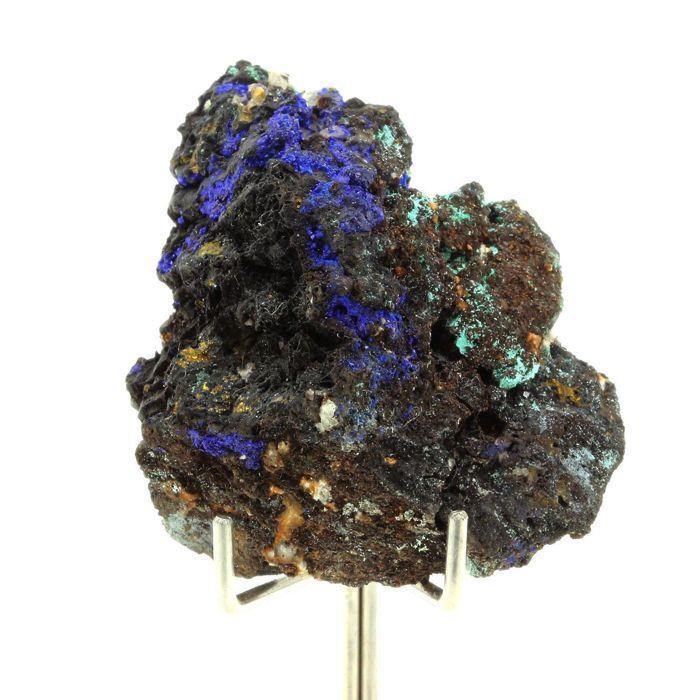 Pierres et Minéraux. Azurite. 258.9 ct. Le Burg Mine, Tarn, France. Rare.