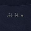 BROMPTON LONDON Brompton Logo Half Sleeve T-Shirt - Navy (P253Uts401)