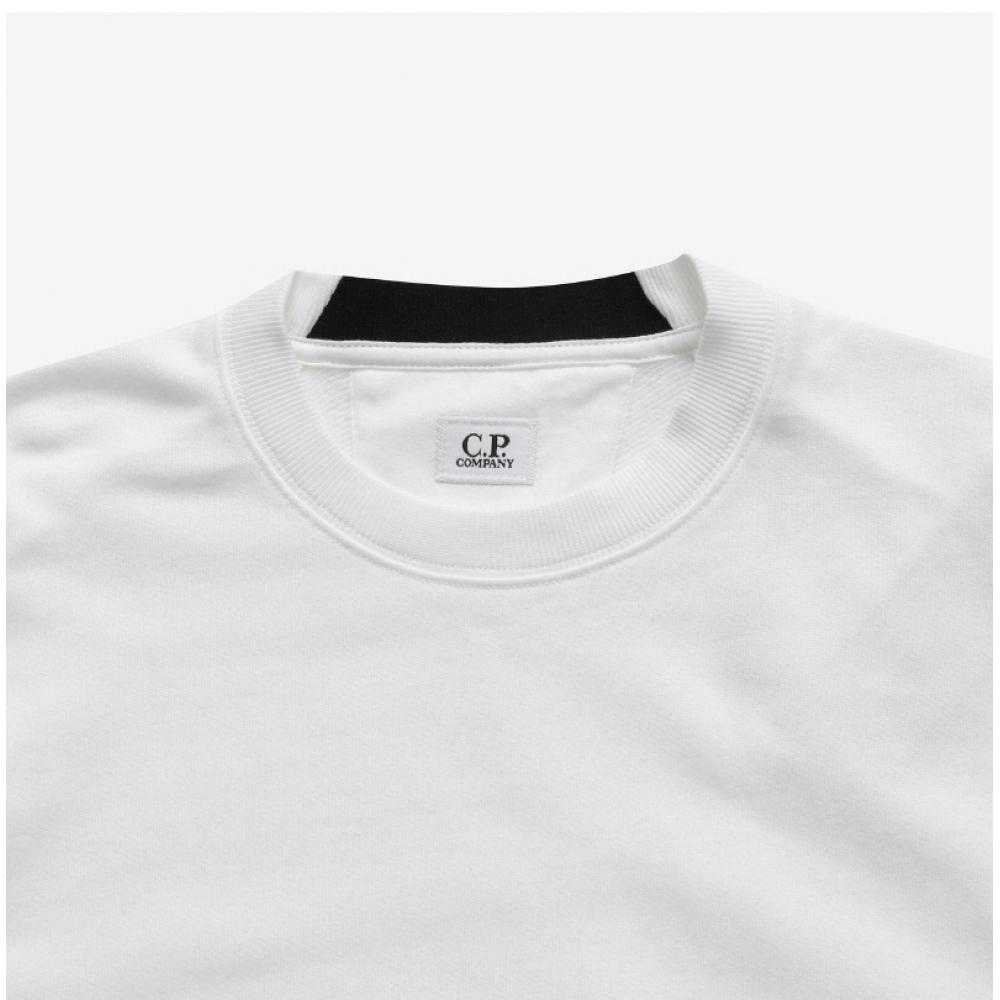 Cp Company 18cmSS023a 005086w 103 Diagonal LenS Waffen Men S SweatShirt