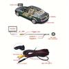 Backup Camera with Monitor Back up Camera System for Car  Reverse Camera  Rear View with 4.3in Monitor Safe Parking