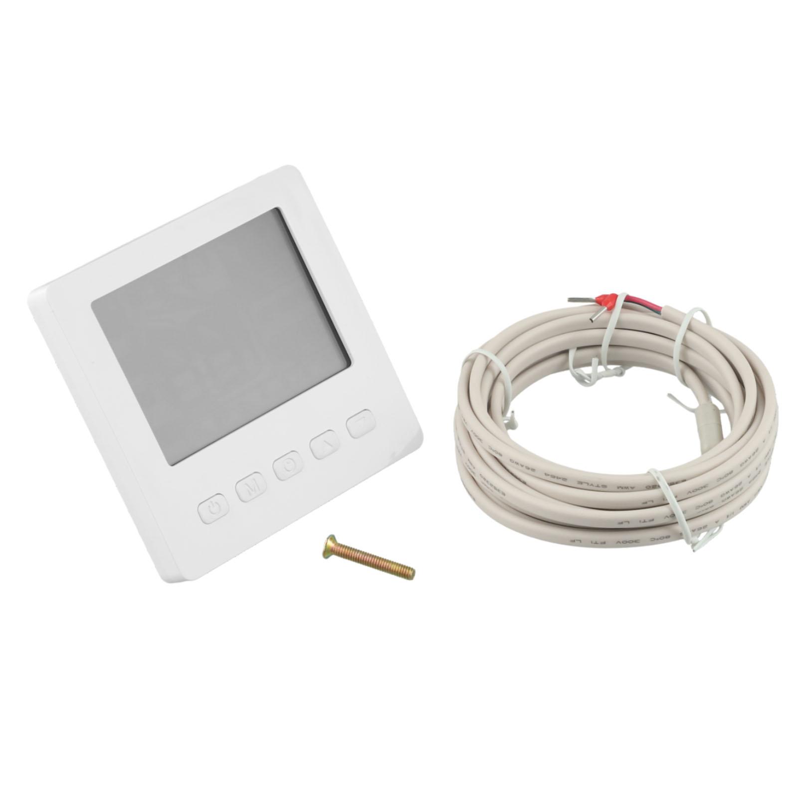 Для домов Для отелей ЖК-термостат Цифровой термостат Для контроля комнатной температуры Блокировка от детей Энергоэффективный