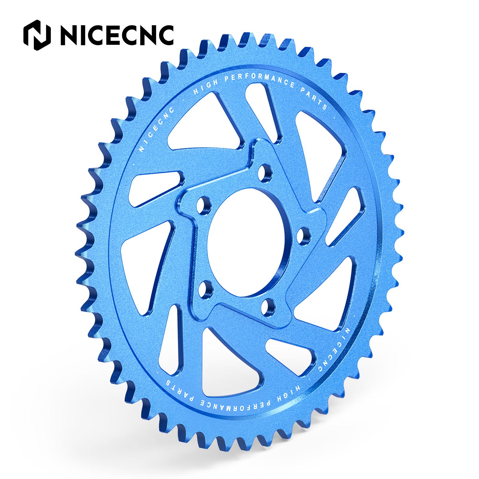 NICECNC For Sur-Ron light bee X S L1E Segway X160 X260 Surron light bee X/S 48T Rear Sprocket Electrical Motorbike Accessories синий