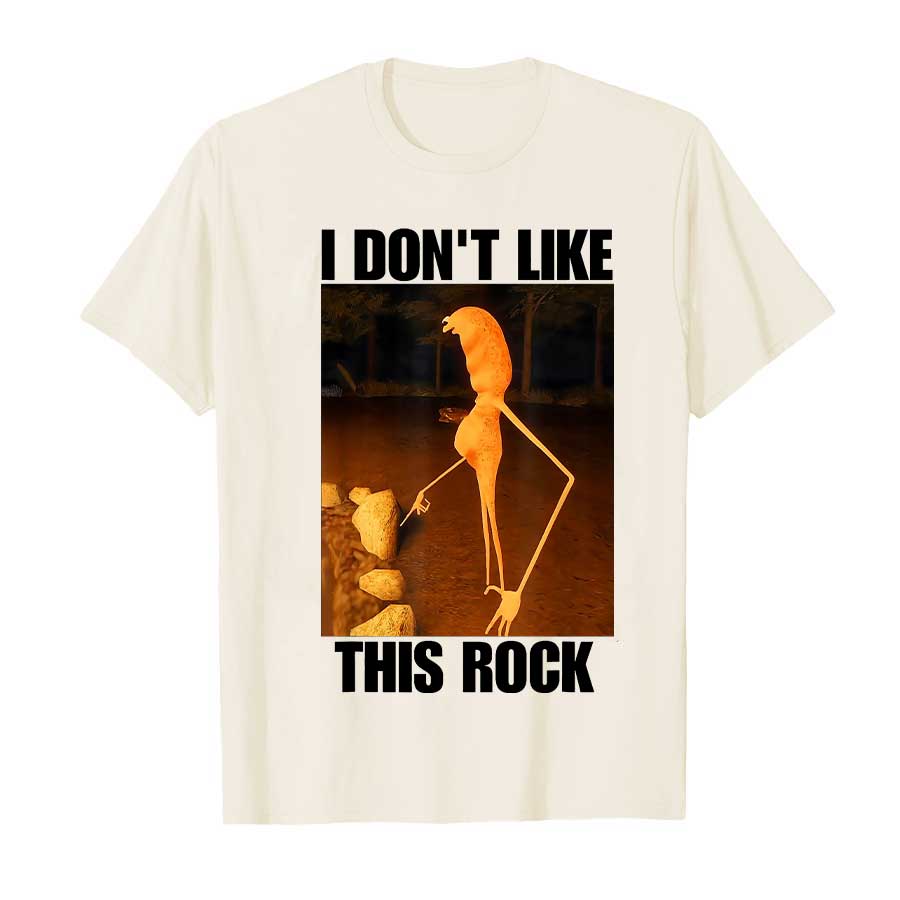 Marcus The Worm I Don't Like This Rock T-shirt for Men Women  T Shirts Short Sleeve Tops