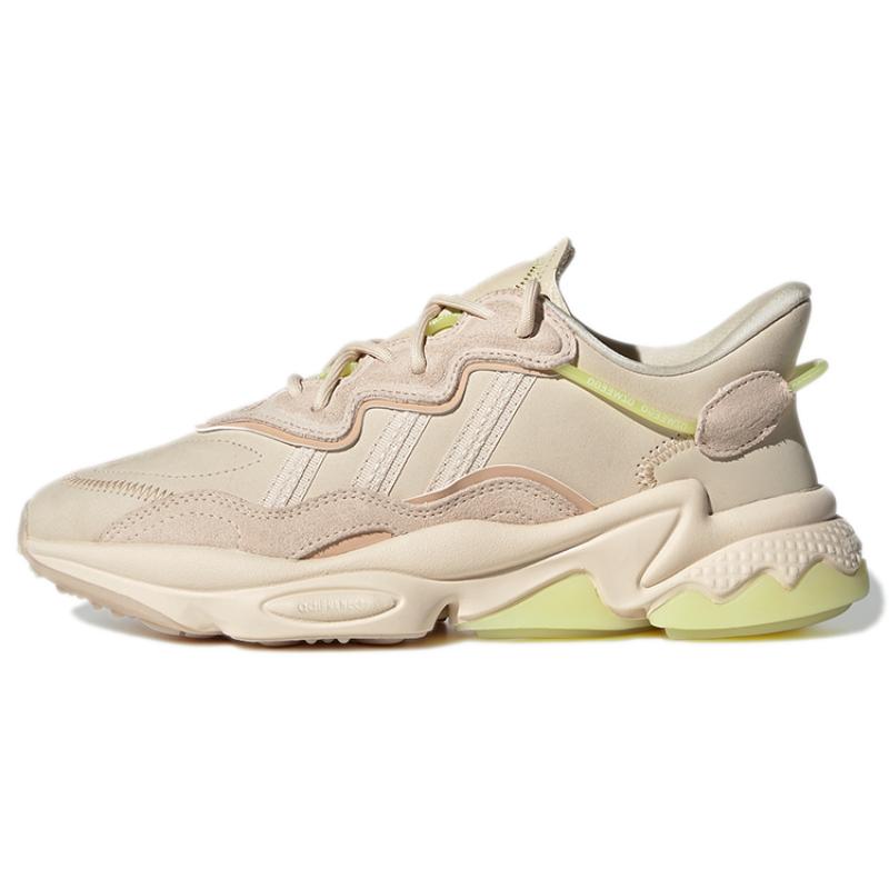 Adidas Originals Ozweego Running Shoes Beige Women's Sneakers GY3544