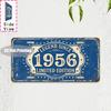 Vintage City Location Number Print License Plate Metal Tin Sign Retro Wall Decor For Bar Cafe Home Garden