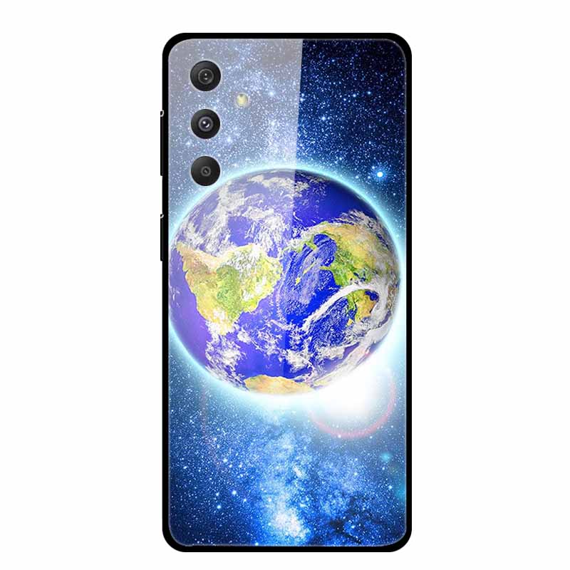 Tempered Glass Case For Samsung Galaxy S24 Plus Case Hard Glass Back Cover Soft Bumper For Samsung S24 Plus Phone Case S24Plus