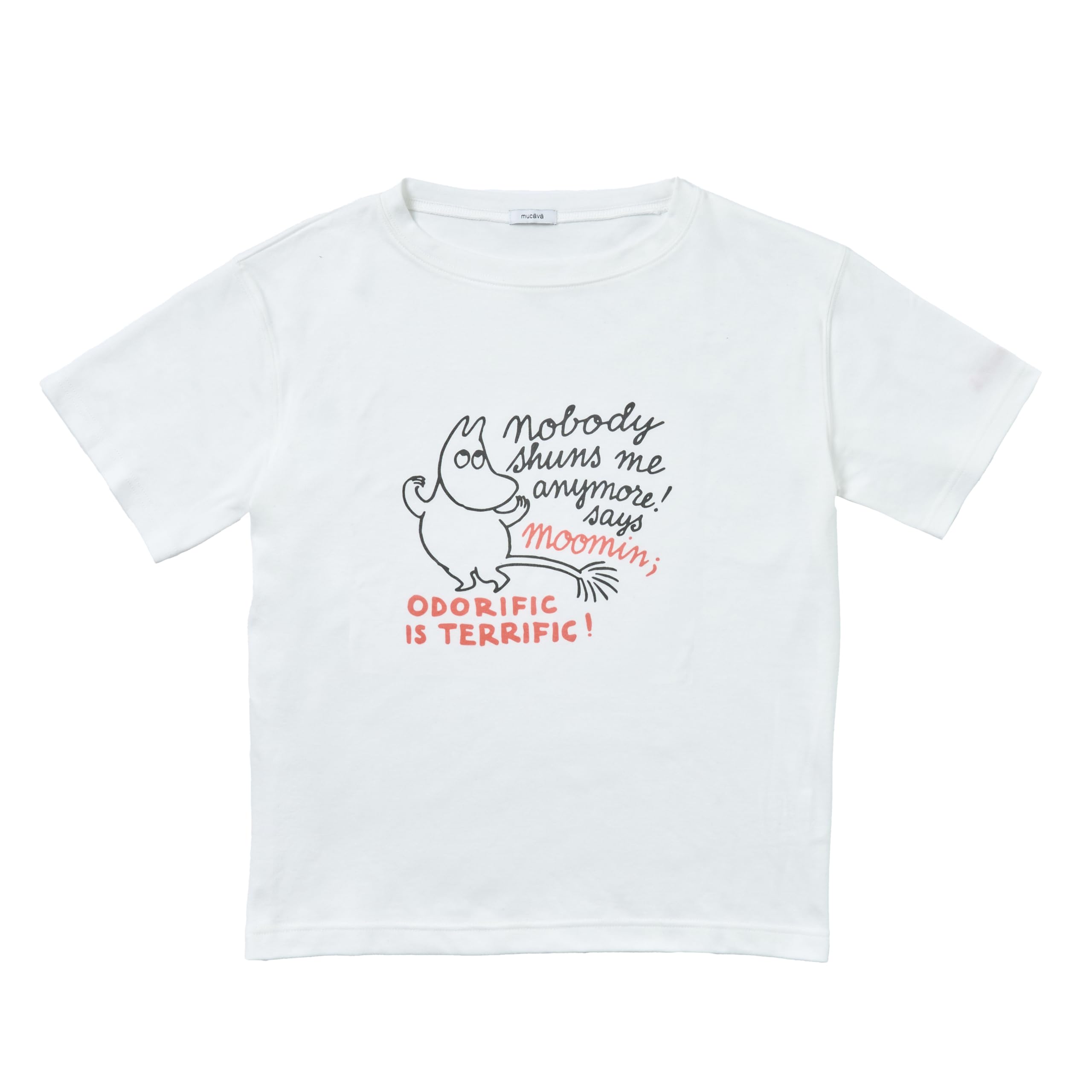 

Relaxing Wear Printed Xylitol x Material One 1 [mucävä] [Moomin Collaboration] Wear/Recovery T-Shirt Moisture-Wicking, Quick-Drying, белый