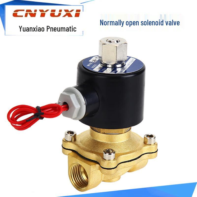 ZHongXiong Brass Normally Open Solenoid Valve