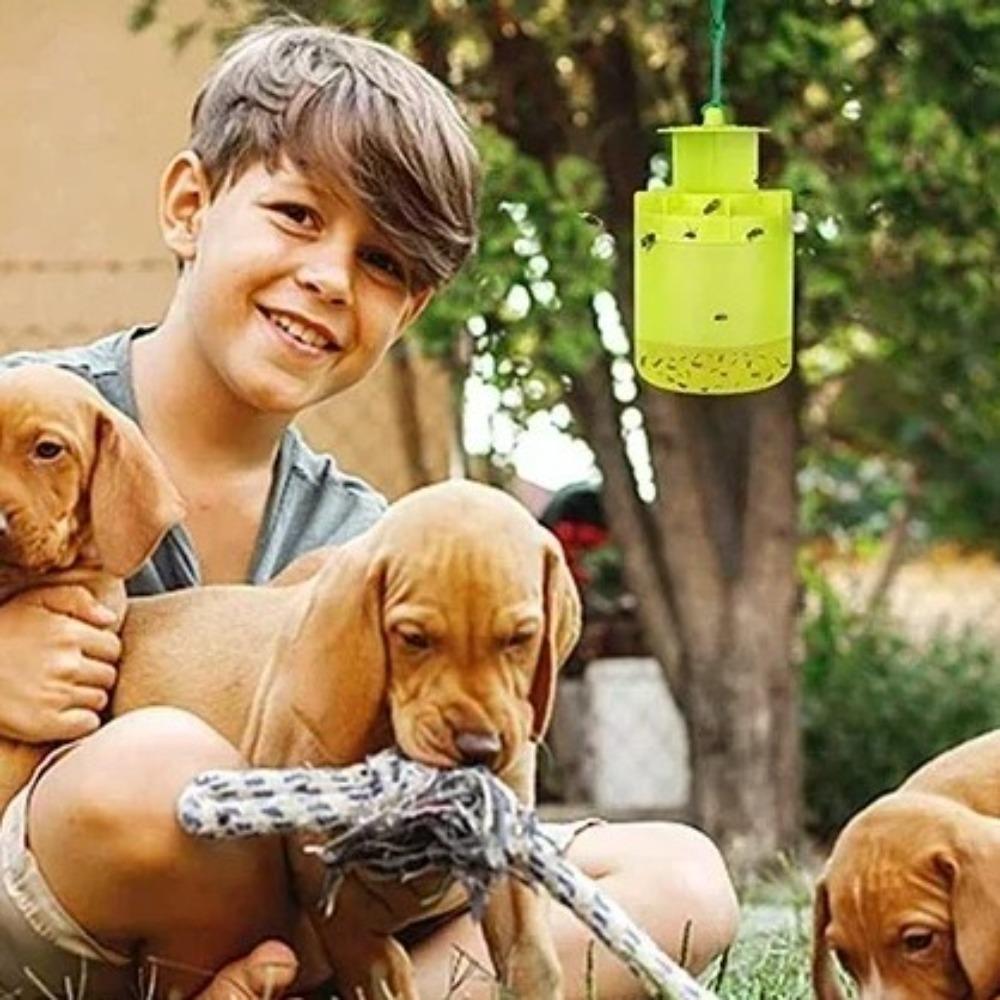 Opakovaně použitelný zabíječ much Netoxická Neškodná past na mouchy Klec Odolný lapač škůdců Pro venkovní zahradu farmu