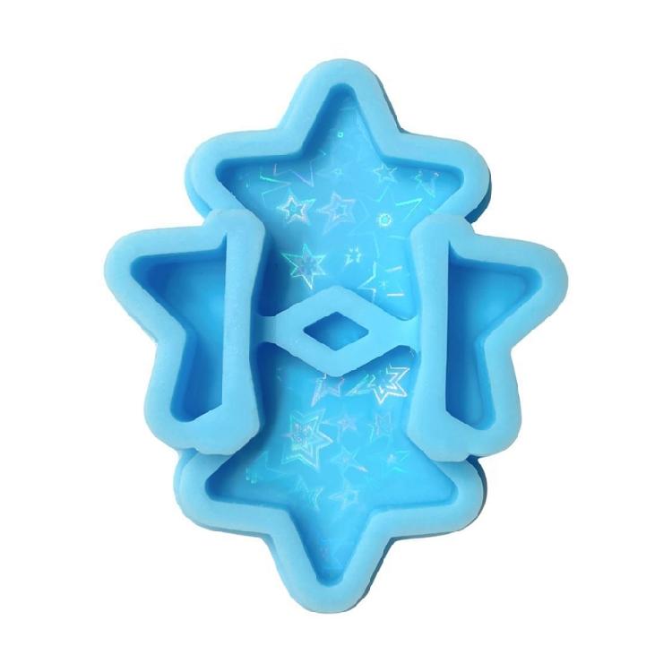 Straw Topper Attachment Silicone Mold Holographic Mold Straw Topper Resin Mold