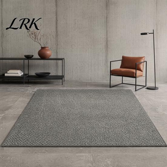 Low Maintenance Home Rug Rustic Area Rug, Simple Solid Color Living Room Anti-Slip Indoor Carpet, Japanese Zen Style for Bedroom Nursery