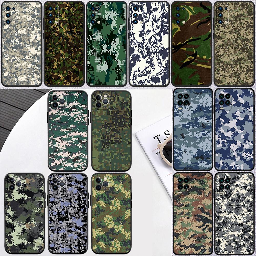 Camouflage Art Phone Case for Samsung Galaxy M56 A36 A32 A33 A05 A05S A06 A16 A20 A11 A12 A13 A15