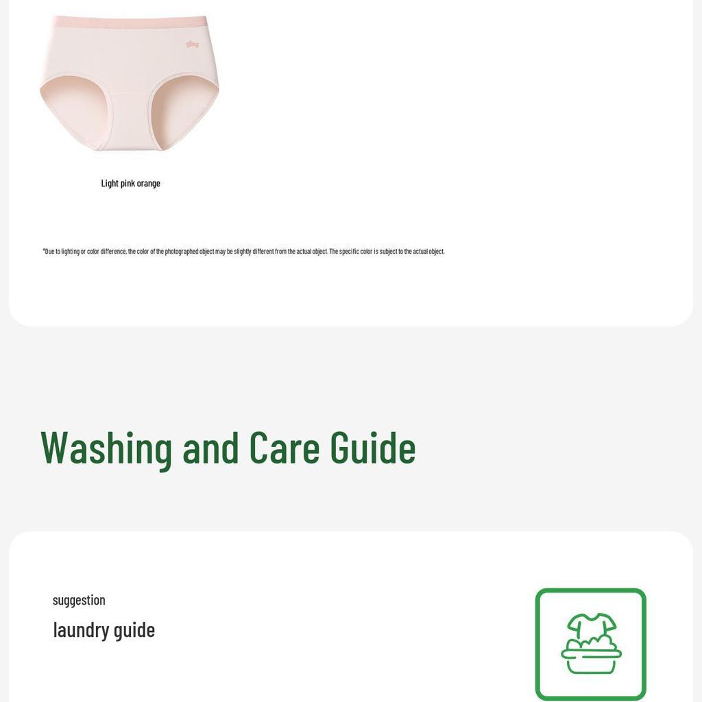 Breathable Antibacterial Modal Briefs for Puberty, Ages 12+, Junior & High School Girls