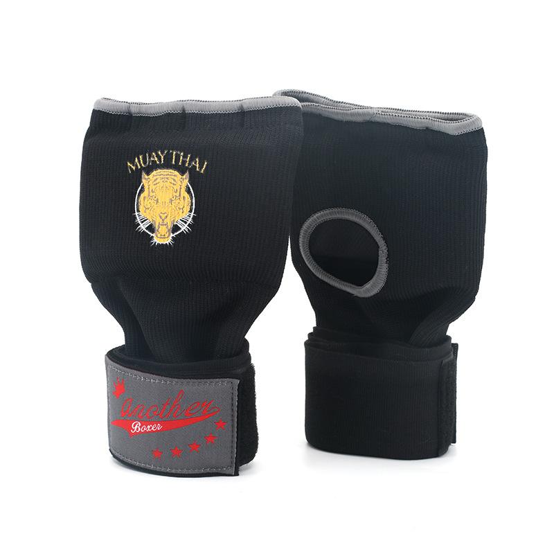 Gel Boxing Hand Wrap Gloves Adjustable Half Finger Gloves for Boxing Muay Thai MMA Kickboxing Martial Arts Hand Protective Gear