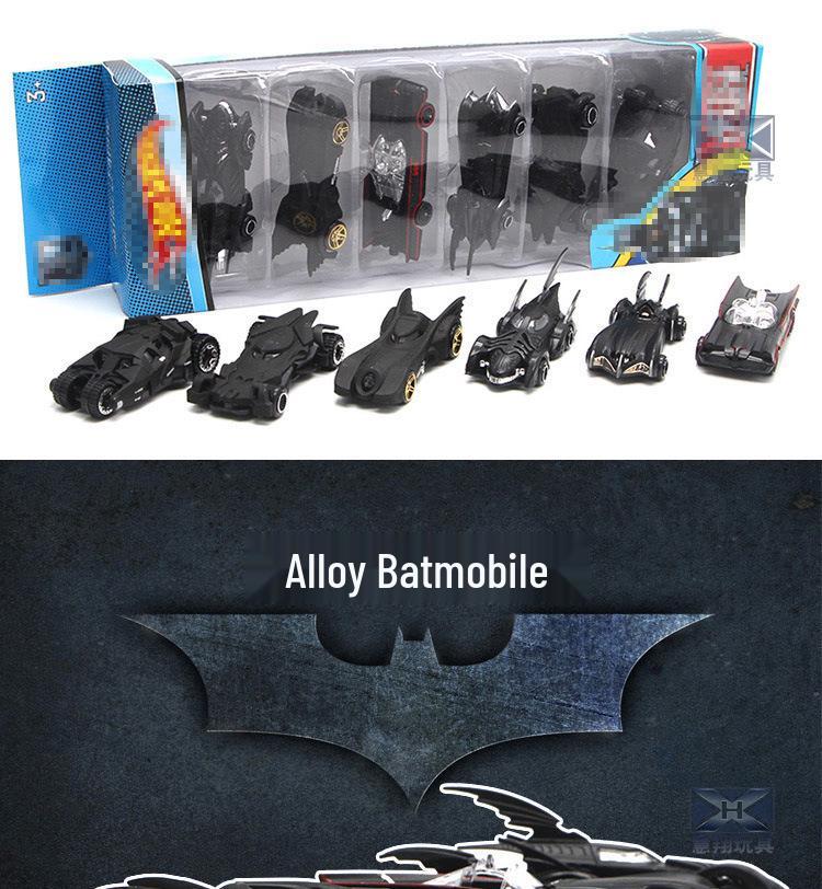 6th Gen Batmobile Alloy Set: Children's Toy Car Model
