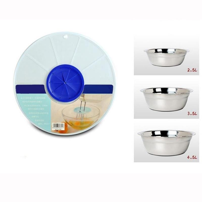 Kitchen Egg Cream Stirred Splatter Guard Lid Whisk Splash Spill Cover Cooking Whisking Tools