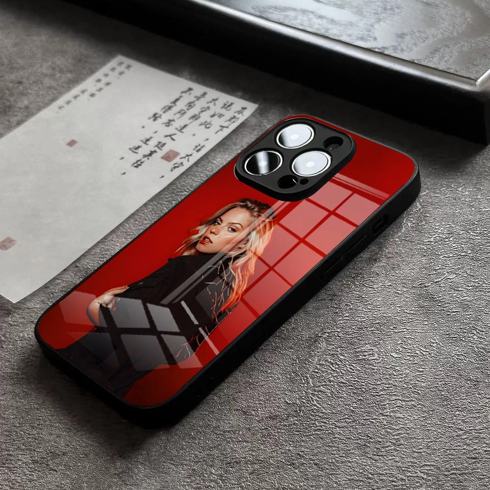 R-Renee Rapp Singer Actress Phone Case For IPhone 17 Pro Max 14 Pro 15 12 11 13 Mini X XR XS 16 Plus SE Glass Cover