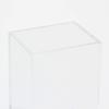 MUJI Acryl Stifthalter Klar - 5,5 x 4,5 x 9 cm, Schreibtisch-Organizer, Japan