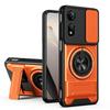 KEYSION Magnetic Phone Case for ZTE nubia Neo 2 5G Slide Camera Protection Upright Kickstand 360° Ring Shockproof Back Cover