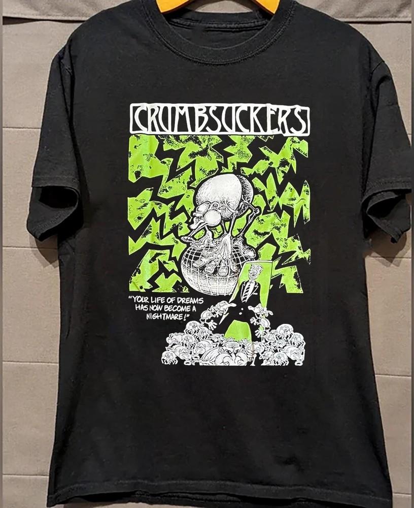 Vtg style Crumbsuckers - Life Of Dreams short sleeve black color shirt KV40050 Unisex T-Shirt XL