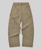 Beodeonteu Utility Side Big Pocket Wide Pants [Beige]