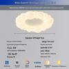 Nordic Modern Minimalist Cream Bubble Ceiling Light for Master Bedroom