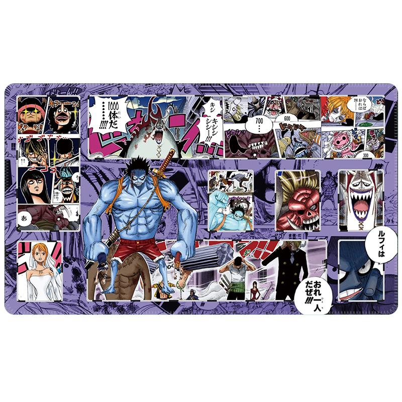 Anime One Piece OPCG GAME Accessory Comic Series Card PlayMat Perona Yamato Luffy Reiju Collection Gifts Toys