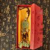 Green Jade Lotus Pixiu Car Pendant Decoration