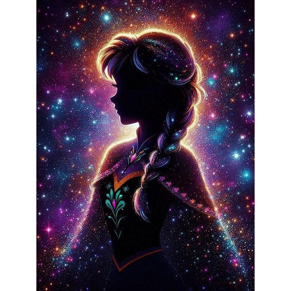 Prinzessin Diamantmalerei Kits Frozen Schneewittchen Heimdeko Vollrunde Diamantmosaik Stickerei Kreuzstich Geschenk