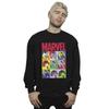 Marvel Mens Hulk Pop Art Sweatshirt