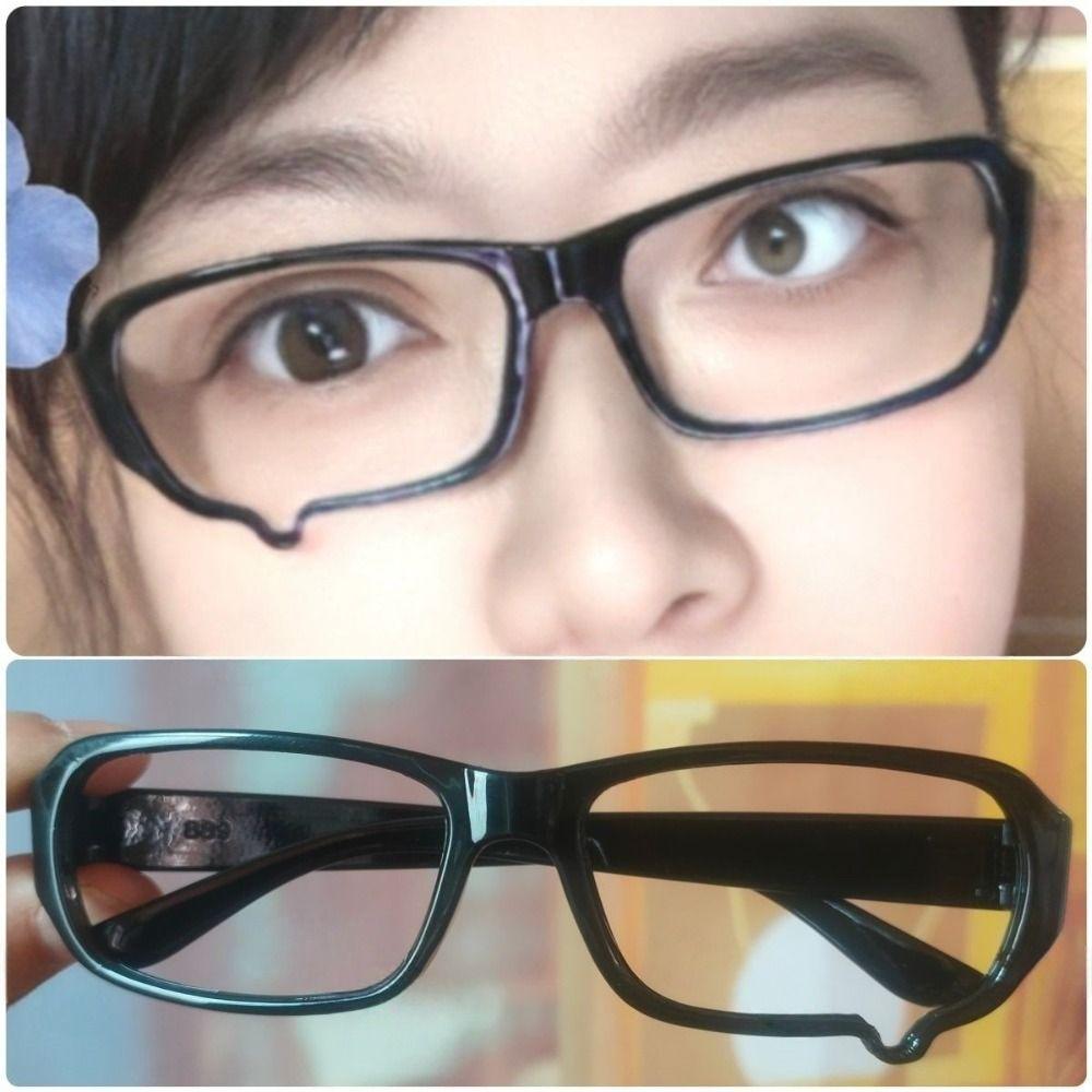 No Lenses Anime Tears Glasses Frame Black Frame Dripping Tears Glasses  Halloween Costume