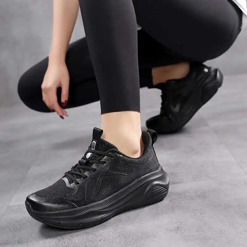 Fashion Round Nose Rubber Sole Luxury Running Shoes For Women Vulcanize Cheap Skate Teenager Sneakers Sports Buy Sapatenos