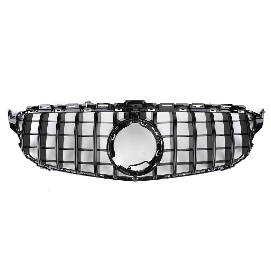 GTR Style Grill Grille W/Camera fit Mercedes-Benz W205 C205 A205 2019-2021