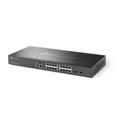 Omada 16 portů 10GE 2 porty spravovaný přepínač s 8 porty UN 1 jednotka TP-LINK 2.5G & SFP+ L2+ PoE+ SG3218XP-M2