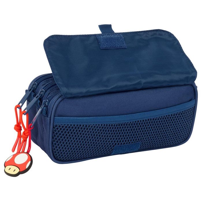 Trousse Triple - SAFTA - Super Mario Trick - Confortable - Synthétique - Enfants