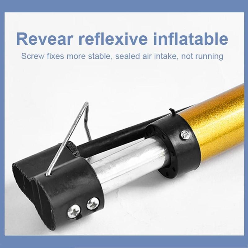 Inflator Bicycle Basketball Football Universal Mini Bicycle Tire Ball Manual Air Pump Inflator