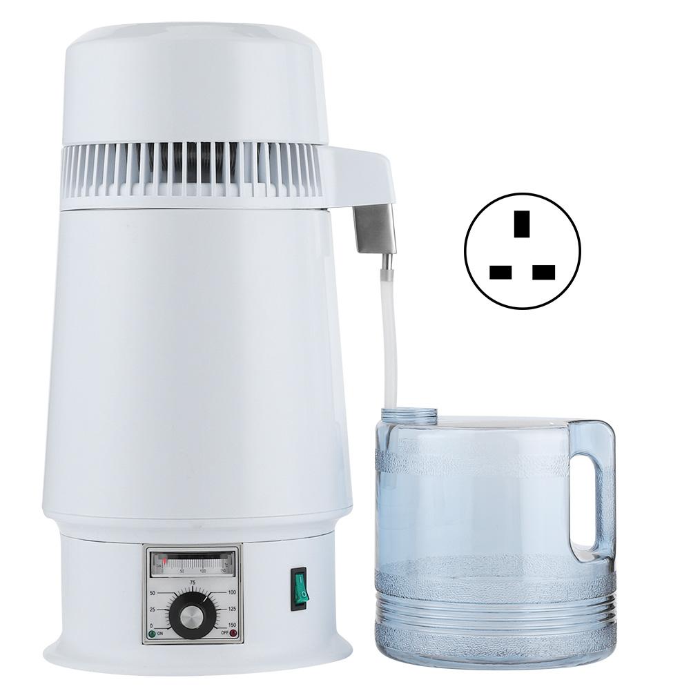 4L Stainless Steel Water Distiller Distillation Purifier Boiler Brewing Machine for Home UseUS