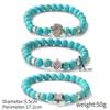 Beaded Bracelet Ladies Set Bohemian Ethnic Turquoise Bracelet